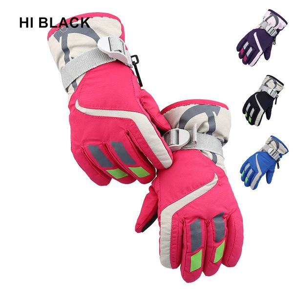 

2019 winter warm ski gloves children outdoor snowboarding sports waterproof windproof snow wrist skiing gloves