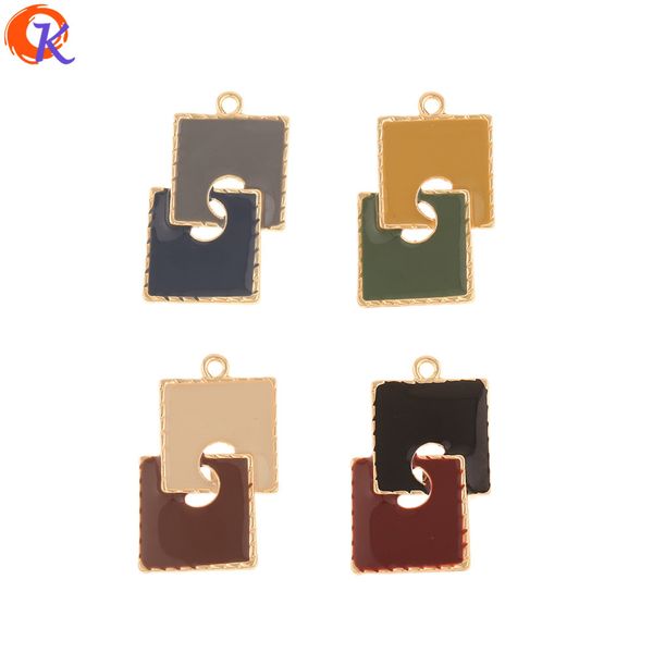 

cordial design 50pcs 20*32mm jewelry accessories/hand made/earrings charms/paint effect/diy making/pendant/earring findings, Blue;slivery