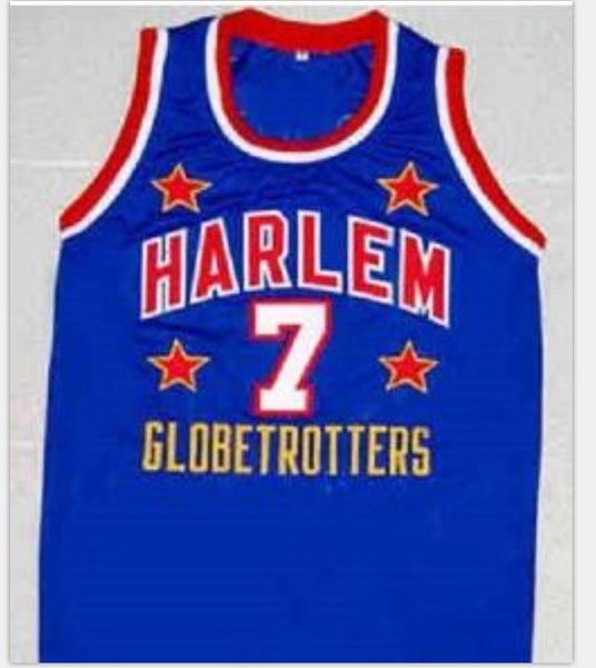 

custom men youth women vintage vintage "too tall" hall harlem globetrotters basketball jersey size s-6xl or custom any name or num, Black