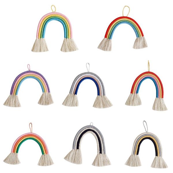 

children room decoration pendant nordic home ornaments rainbow tassel lanyard