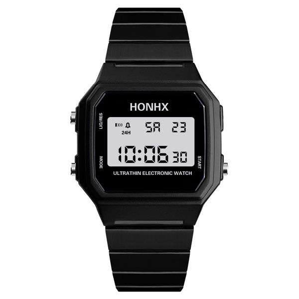 

luxury men digital watch analog digital sport led waterproof wrist watch silicone strap outdoor sport watches reloj hombre 2020, Slivery;brown