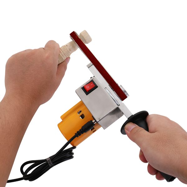 

mini electric belt machine sander sanding grinding polishing machine multifunctional mini sanding angle grinder diy tool