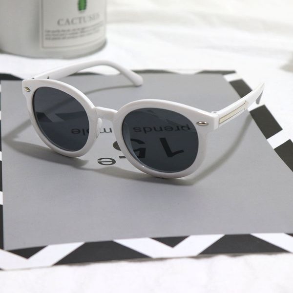

children's sunglasses, White;black