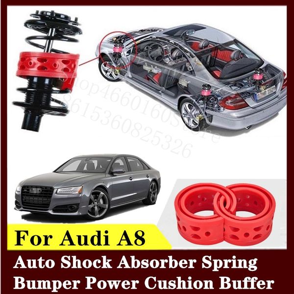 

for audi a8 2pcs high-quality front or rear car shock absorber spring bumper power auto-buffer car cushion urethane