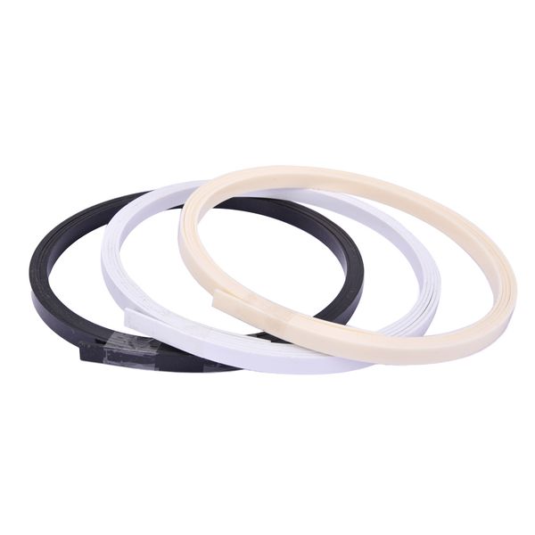 

pack of 3 abs plastic binding purfling strips edge trim inlay body project for guitar bass ukulele