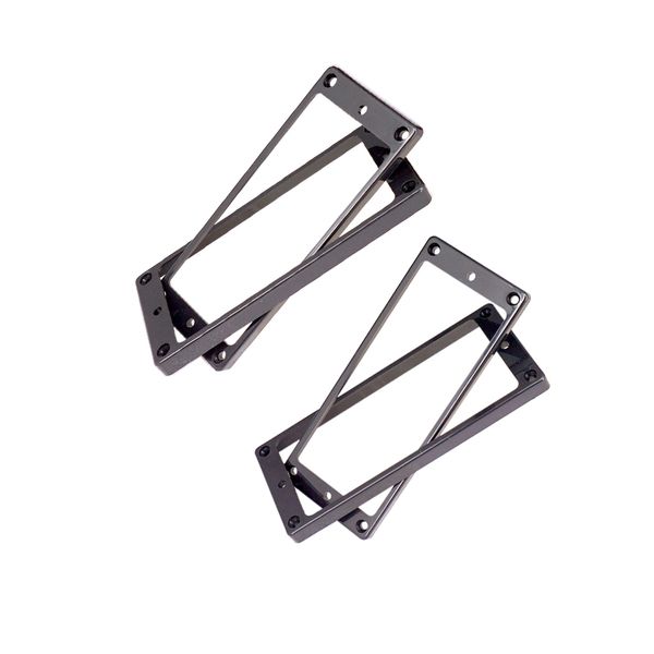 

4xelectric guitar pickup cover sorround ring frame for replacement parts a+b