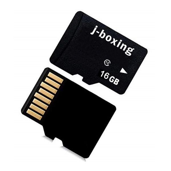 

J-boxing Micro SD Card 16 ГБ Класс 10 TF Флэш-карта памяти 16 ГБ для смартфона Камера Планшетный