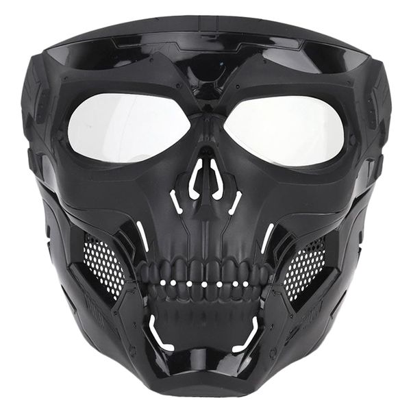 

skull full face helmet mask halloween outdoor cosplay masks