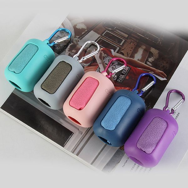 

portable travel towel quick dry outdoor silicone case foldable mini compression towel running yoga sports feeling cool ice