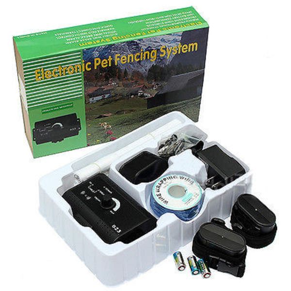 

1/2/3 dog friendly underground waterproof system new electric boundary control fence fencing