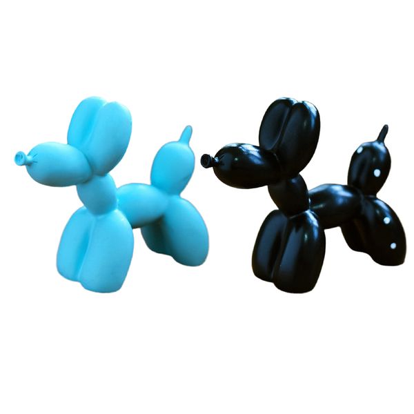 

2pcs balloon dog ornament shinning collectable sculpture gifts for kid