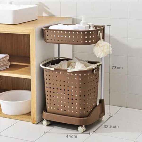 

dirty laundry basket dirty clothes storage household bathroom indigo frame barrel