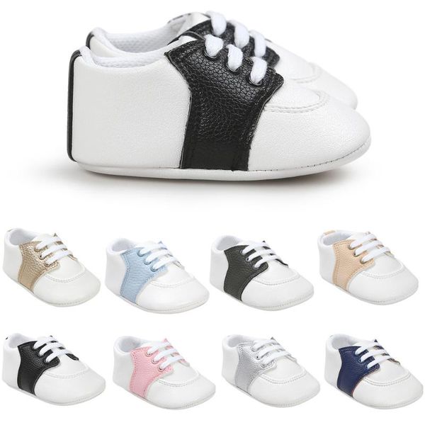 

baby boy обуви для девочек pu тапок вскользь ботинки хлопок new color soft-единственного infant первых ходунков малышей мокасин кроватки для