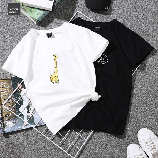 

t shirt animal print women short sleeve print couple tees plus size white graphic t shirt 2019 female poleras mujer