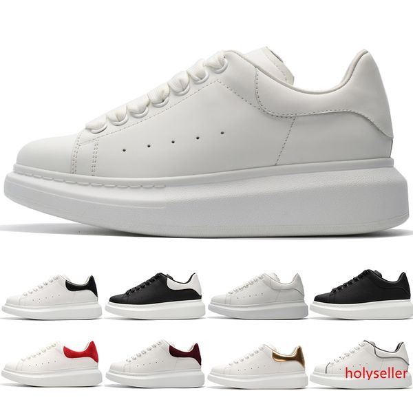 

white black casual shoes designer comfort pretty girl women sneakers leather shoe boy men fashion sneaker size 36-44