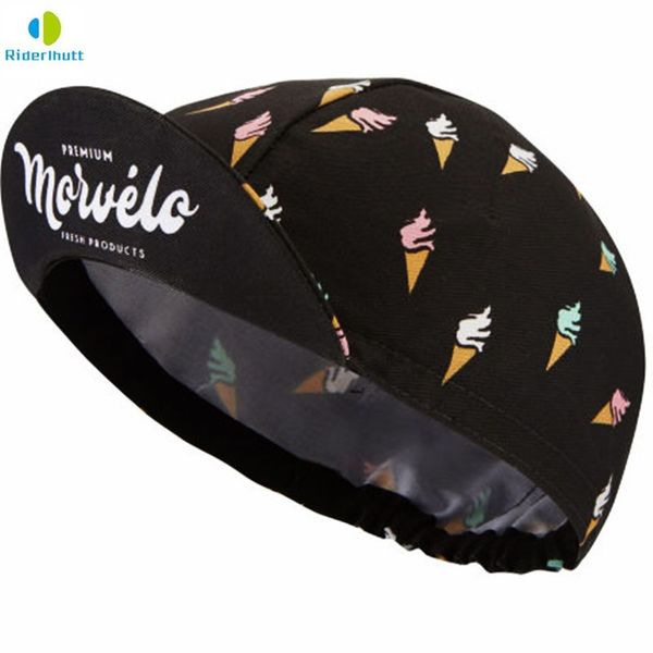 

morvelo cycling caps road summer men/women lightweight bike headwear mtb bicycles team cycle cap sports bandanas gorra ciclismo cycling caps, Black