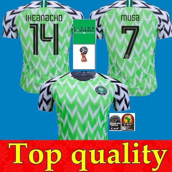 

2019 africa cup nigeria home away occer jer ey retro nigeria okechukwu okocha ahmed mu a mikel iheanacho football jer ey hirt