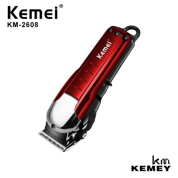 

kemei new product km-2608 rechargeable hair clipper professional hair salon electric clipper high power shaver