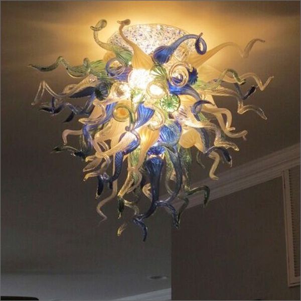 

art deco lighting murano hand blown glass chandelier dale chihuly classic blown glass led chandelier pendant lamps for living room decor
