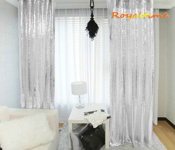 

royaltime p booth backdrop birthday backdrops shiny silver wedding background gold party decoration curtain -m191201