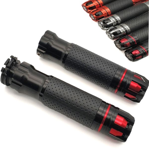 

motorcycle anti-skid handle ends handlebars racing hand grips cnc 22mm 7/8" for yamaha wr 250f 250 f xjr1300 fjr1300 xjr 1300