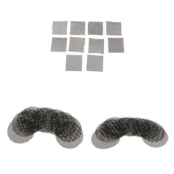 

30 pieces bonsai plastic flower pot mesh pad drainage net gasket outdoor