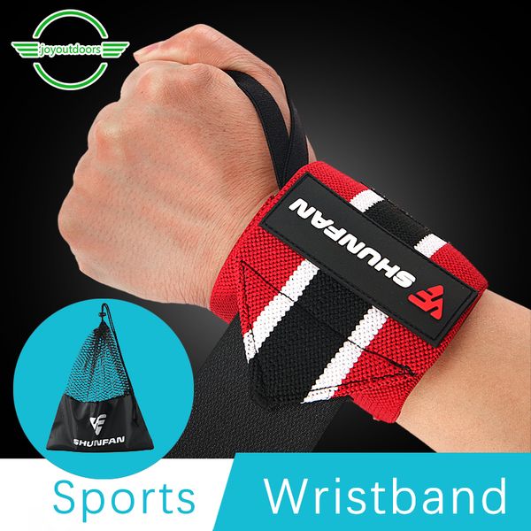

2 fitness fitness wristband elastic sweat absorption bracers breathable outdoor sports exercise camping protection belt, Black;red