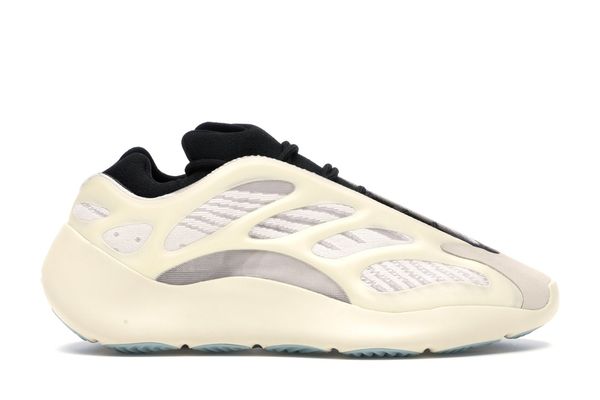 

better quality ad kanye west 700 azael running shoes mens womens v3 azael sports shoes for sale size 36-46 come with box, Black