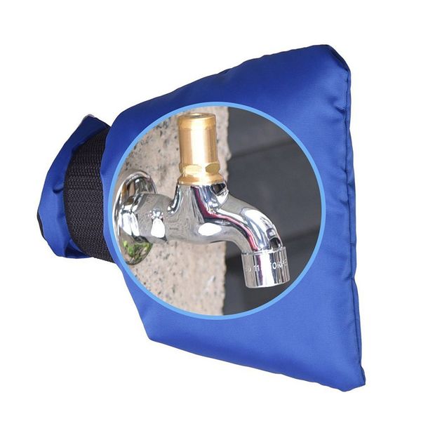 

2pcs outdoor winter faucet antie protection cover insulated reusable faucet protective sleeve hogard