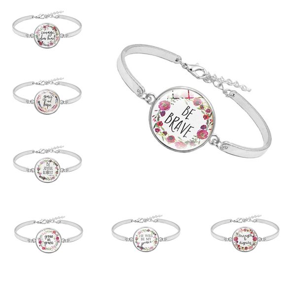 

fahion bible time rhinestone bracelet for women christian jewelry, Black