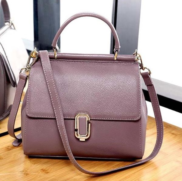 

genuine leather ladies handbag european and american fashion new style first layer cowhide ladies shoulder bag crossbody creative leather ha