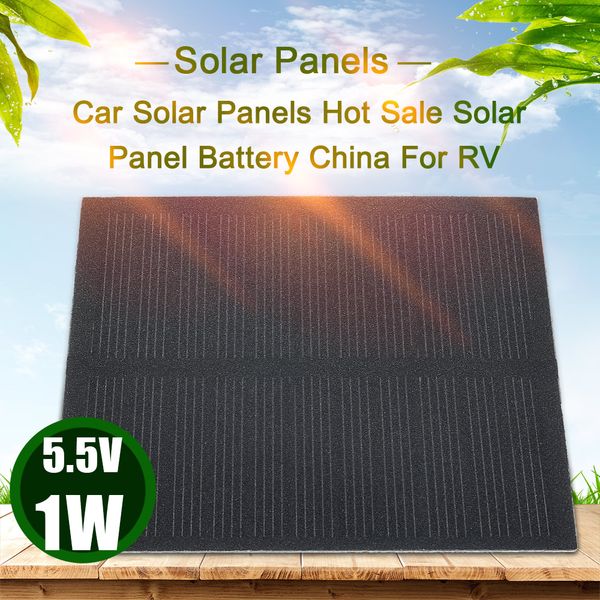 

car solar panels 5.5v 1w solar panel battery china for rv