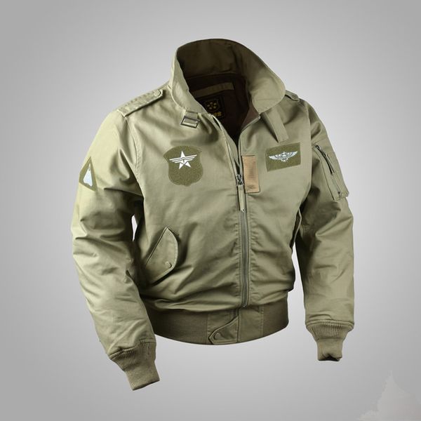 

usaf bomber cwu-45/p flight jacket vintage men's uniform winter coat, Black;brown