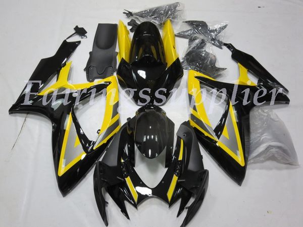 

новый (литье под давлением) abs обтекатель комплекты подходят для (suzuki gsxr 600-750) 2006 2007 gsx-r600 r750 k6 06 07 обтекатели набор се