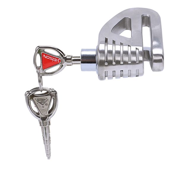 

veison motorcycle lock disc brake lock electric car blcycle 304 stainless steel waterproof disc with 3 keys