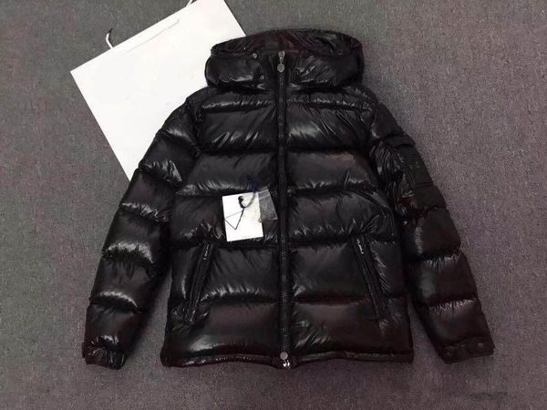 

wholesale m men casual down jacket maya down coats mens outdoor fur collar warm feather dress winter coat outwear outer wear jackets, Black