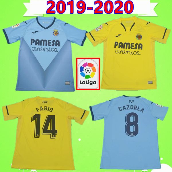 

2020 вильярреал s.cazorla футбол джерси cf 19 20 главная chukwueze fornals away футбол рубашка педраса морено ekambi iborra 3-й униформу, Black;yellow
