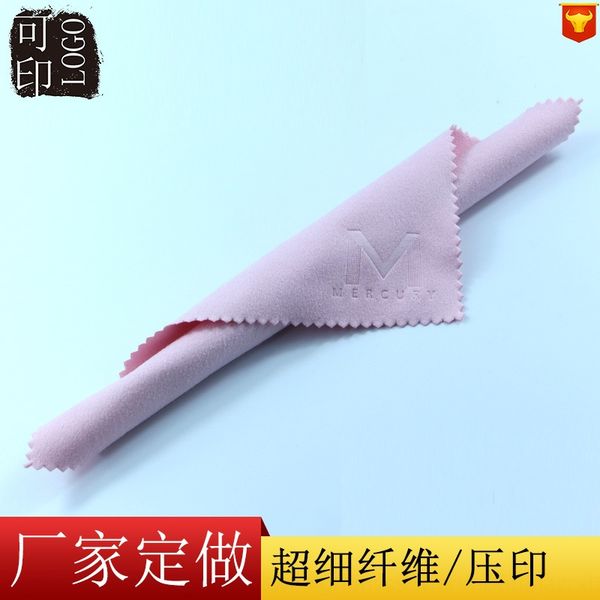 

double-sided fleece glasses cloth microfiber fleece glasses cloth printed