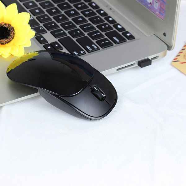 

wireless slider mute mouse portable office computer pc lapmouse 2.4ghz ergonomic cordless mice