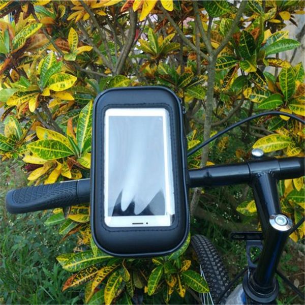 

bicycle mobile phone holder stand case waterproof motorcycle bicycle handlebar mount holder case for phone racks 30st04