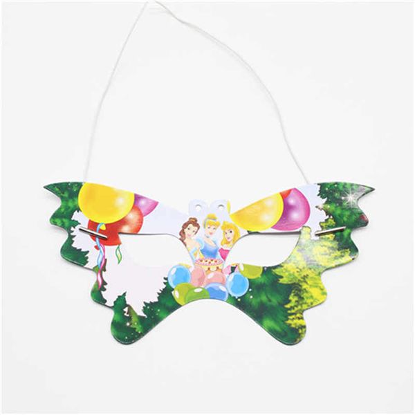 

princess theme mask upper half face mask party supplies birthday party theme balloon plant dress up