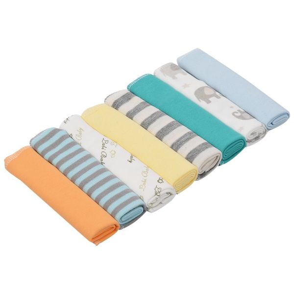 

8pcs/pack 100% Cotton Newborn Baby Towels Saliva Towel Nursing Towel Baby Boys Girls Towel Washcloth Handkerchief KF011 (mixed)2