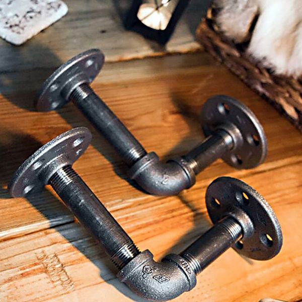 

creative pipe home decoration storage rack