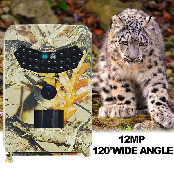 

new pr100 1080p hd infrared hunting camera p trap 12mp 120 degree lens angle wildlife trail thermal camera