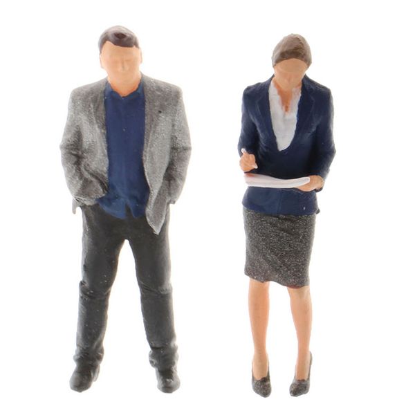 

1/64 цифры диорама офис сцена модель секретарь и boss рисунок