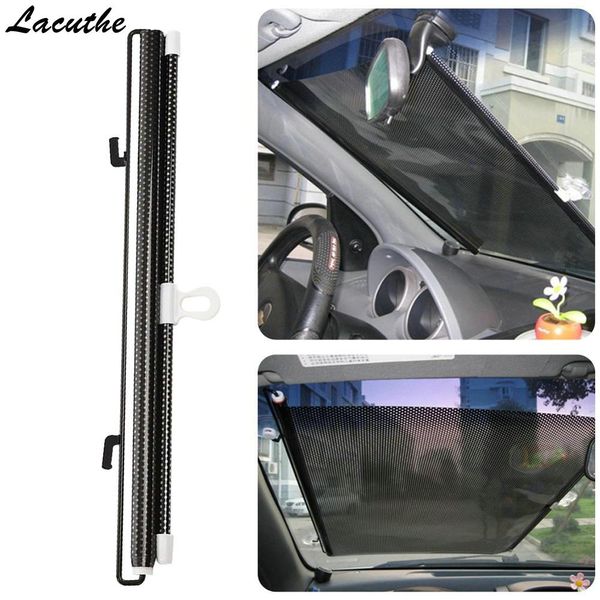 

1pc 40*125cm auto retractable side window car sun shade curtain windshield sunshade shield cover mesh visor shield for cars