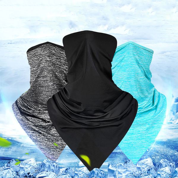 

kakuder 2019 нового вида спорта езда anti-dust платок половина лица маски банданы ice шелковой езда маска мотоцикл лицо щит открытой