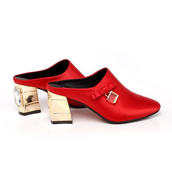 

fashion ladies shoes sandalias mujer 2019 sandalia feminina designer red low heels slides for lady shoes female tongs femme, Black