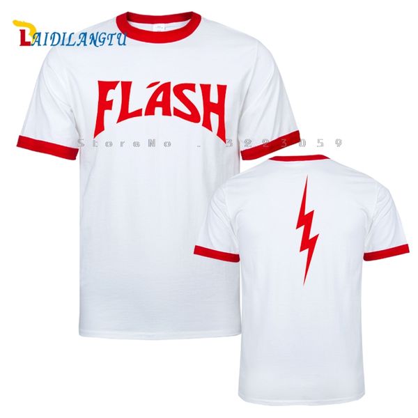 

freddie mercury flash gordon queen rock band tshirt retro hip hop fancy dress 80's tee front printing men's t-shirt, White;black