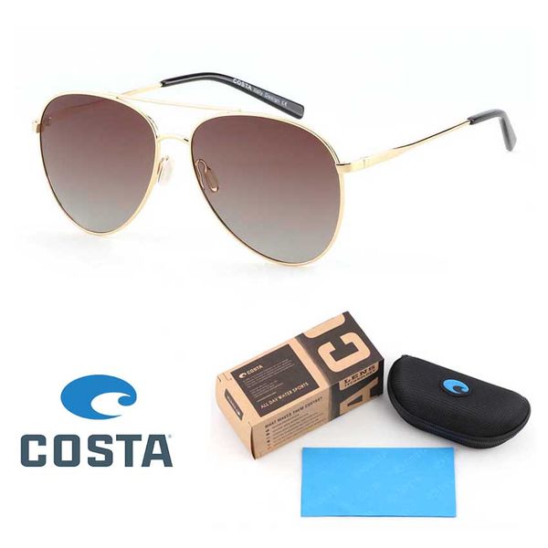 

2020 Hot sale COSTA Cook sunglasses women men Metal Frame Polarized Sun glasses outdoors driving glasses uv400 Eyewear With Retail box